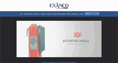 Desktop Screenshot of exanco.cl